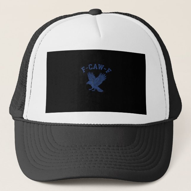 Casquette Funny F-Caw-F Crow (Devant)