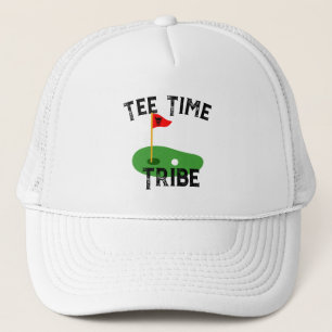 Casquette Funny Golf Citations Pun Tee Time Tribe Golf Casqu
