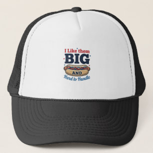 Casquette Funny Grand Hot Dog Vintage T-Shirt Design_1