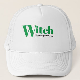 Casquette Funny Novelty WITCH Je vais te mettre un sort