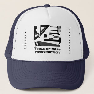 Casquette Funny "Outils de construction de masse" 
