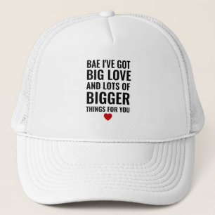 Casquette Funny Valentines Day Red Heart Mens