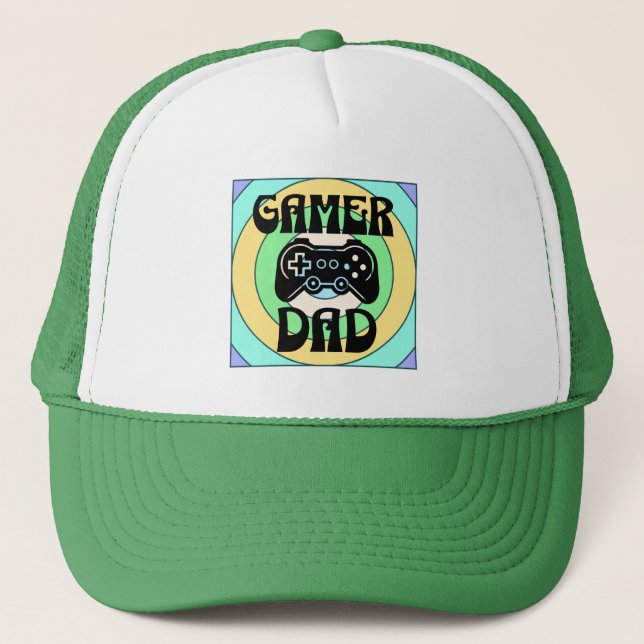 Casquette Gamer papa (Devant)