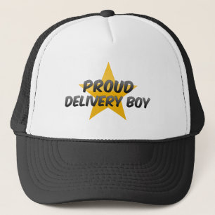 Casquette Garçon de livraison fier
