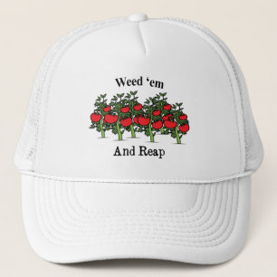 Casquette Gardener Funny Weed 'em And Reap