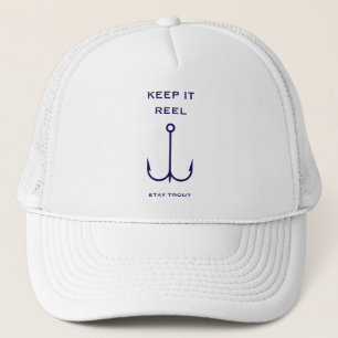 Casquette Garder Reel Pêcher Drôle Fête des pères Rester tru