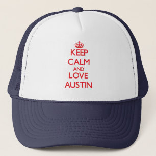 Casquette Gardez le calme et aimez Austin