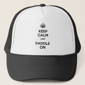 Casquette Gardez le calme et barbotez dessus