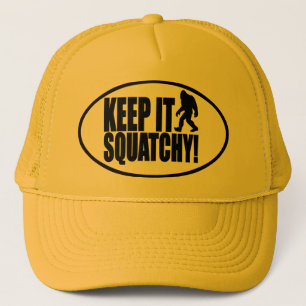 CASQUETTE GARDEZ-LE SQUATCHY ! TROUVANT BIGFOOT - BOBO