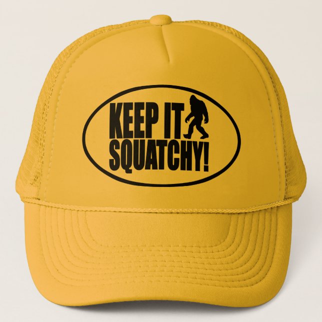 CASQUETTE GARDEZ-LE SQUATCHY ! TROUVANT BIGFOOT - BOBO (Devant)