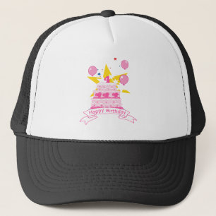 Casquette Gâteau d'anniversaire de 4 ans