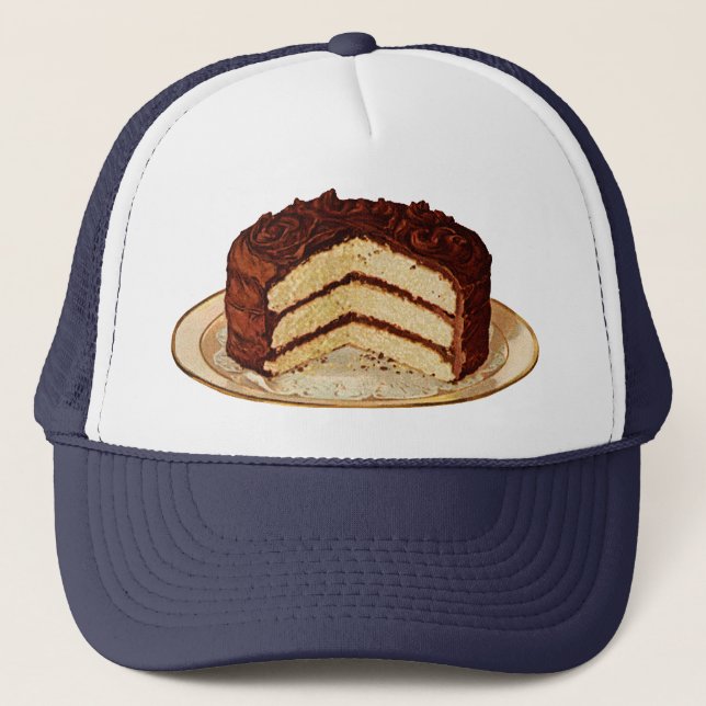 Casquette Gâteau rétro (Devant)