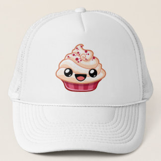 Casquette Gâteau rouge/blanc - Happy Jump