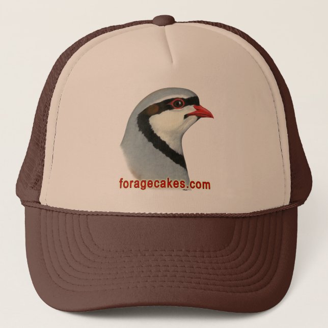 Casquette Gâteaux de fourrage :  Perdrix de Chukar (Devant)