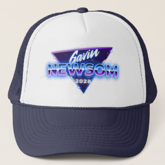 Casquette Gavin Newsom 2028 Pour Président Rétro 80s