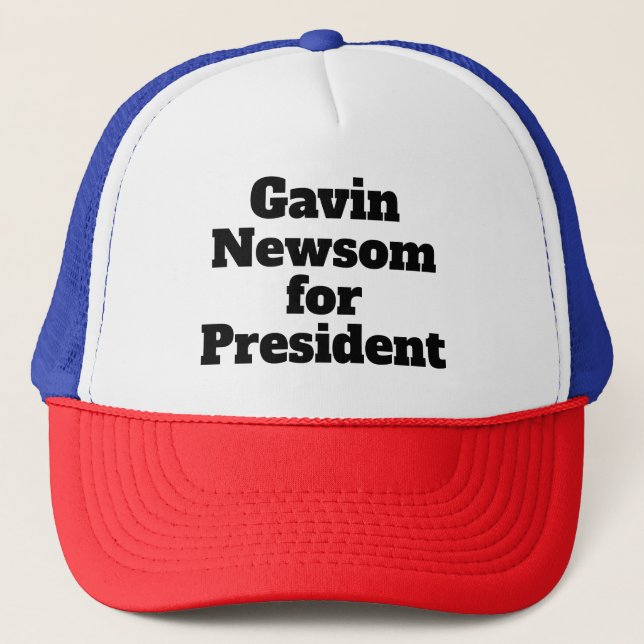 Casquette Gavin Newsom for President (Devant)