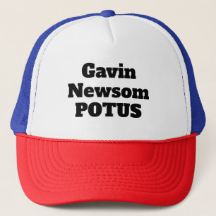 Casquette Gavin Newsom POTUS (vous pouvez changer les mots)