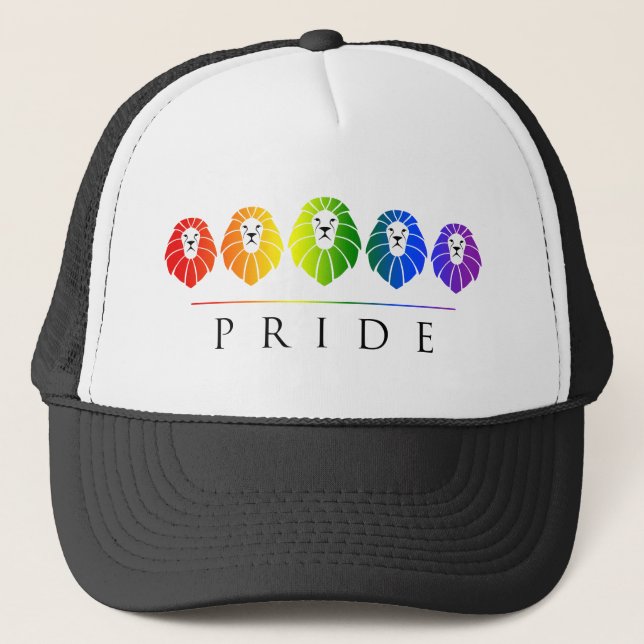 Casquette Gay pride des lions - LGBT (Devant)