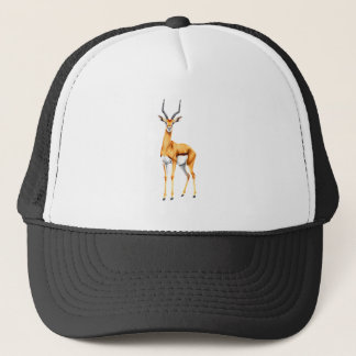 Casquette gazelle à cornes en spirale