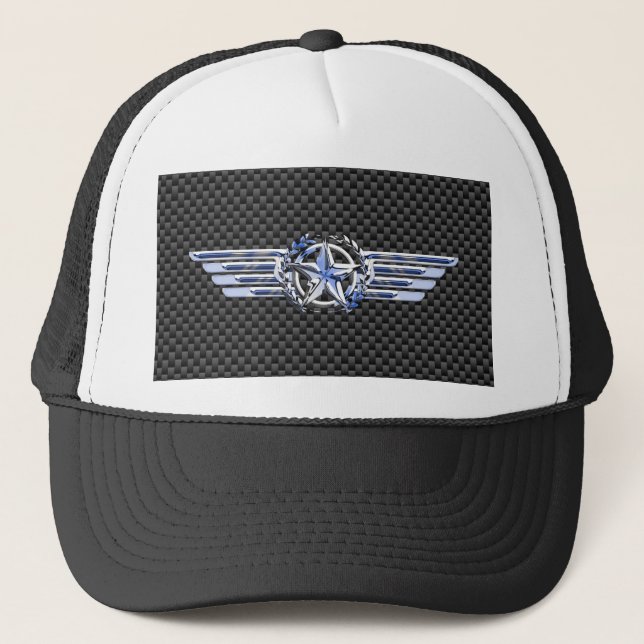 Casquette General Private Air Pilot Chrome Comme Star Wings (Devant)