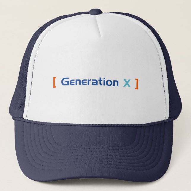 Casquette Génération X (Devant)