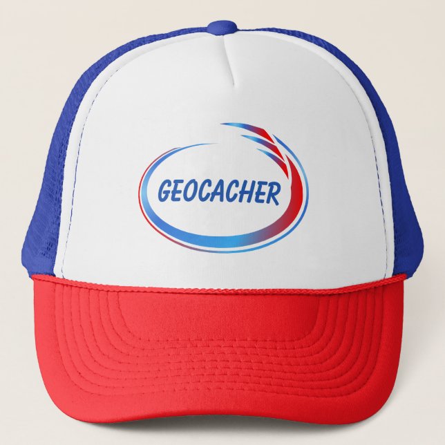 Casquette Géocacher Bleu (Devant)