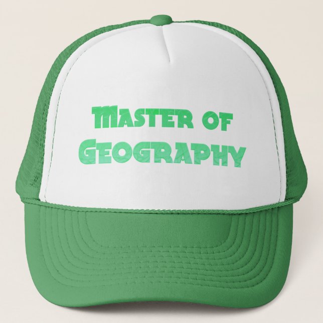 Casquette Géographie (Devant)