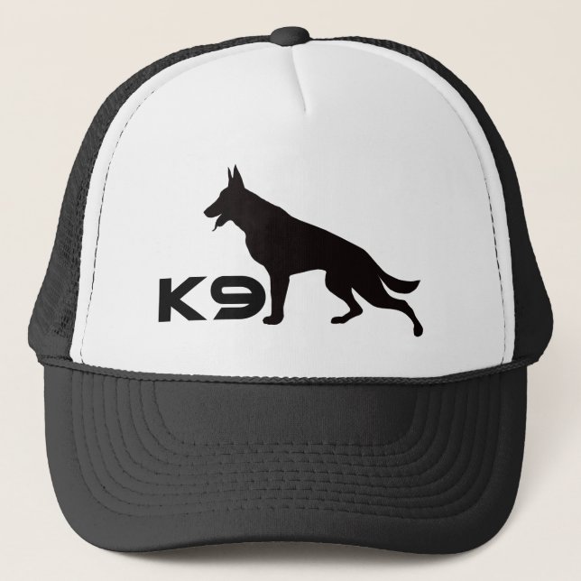 Casquette German Shepherd K9 Black (Devant)