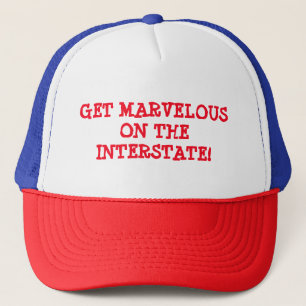 CASQUETTE GET MARVELOUS ON THE INTERSTATE HAT