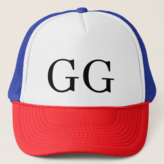 Casquette GG (Good Game) (Devant)
