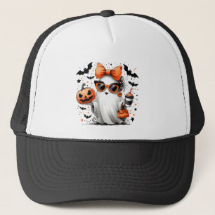 Casquette Ghost d'Halloween drôle