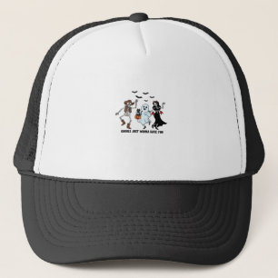 Casquette Ghouls veut juste s'amuser - Danser Squelette Spoo