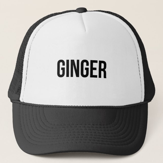 Casquette Gingembre (Devant)