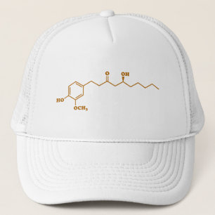 Casquette Gingerol Molecule formule chimique