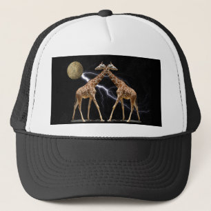 CASQUETTE GIRAFES COSMIQUES 2