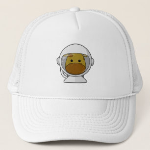 Casquette Giraffe en astronaute avec casque