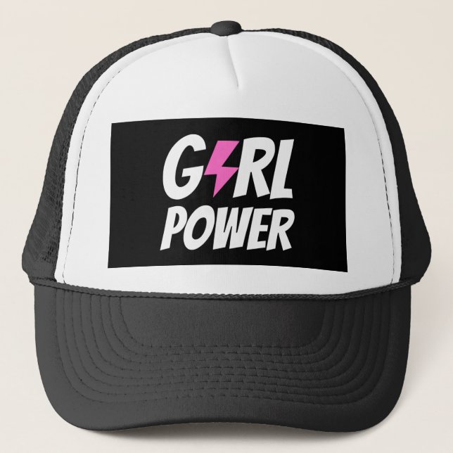 Casquette Girl Power (Devant)