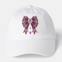 glam purple  bow  style