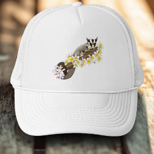 Casquette Glider à Sucre Fleur Florale Mignonne