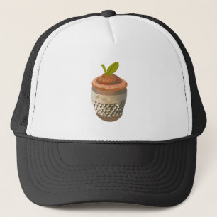 Casquette Glitch Food fraise