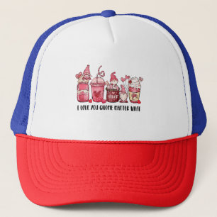 Casquette Gnome de la Saint-Valentin Je t'aime Qu'importe