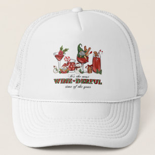 Casquette Gnomes de Noël scandinaves mignons avec verre de v