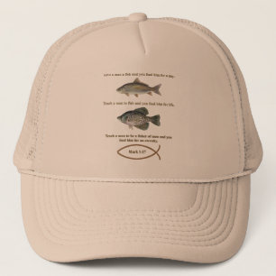 Casquette Go Fishing Style chrétien
