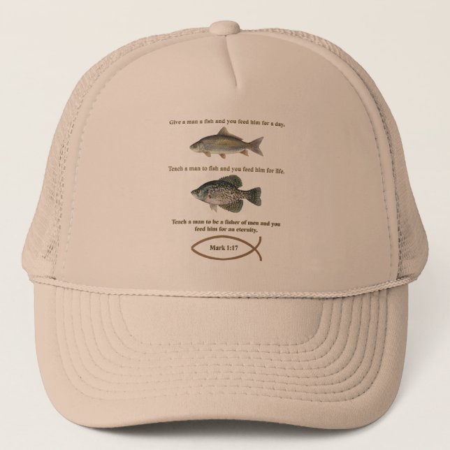 Casquette Go Fishing Style chrétien (Devant)