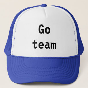 casquette "Go Team"