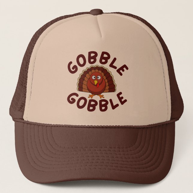 Casquette Gobble Gobble Thanksgiving  (Devant)