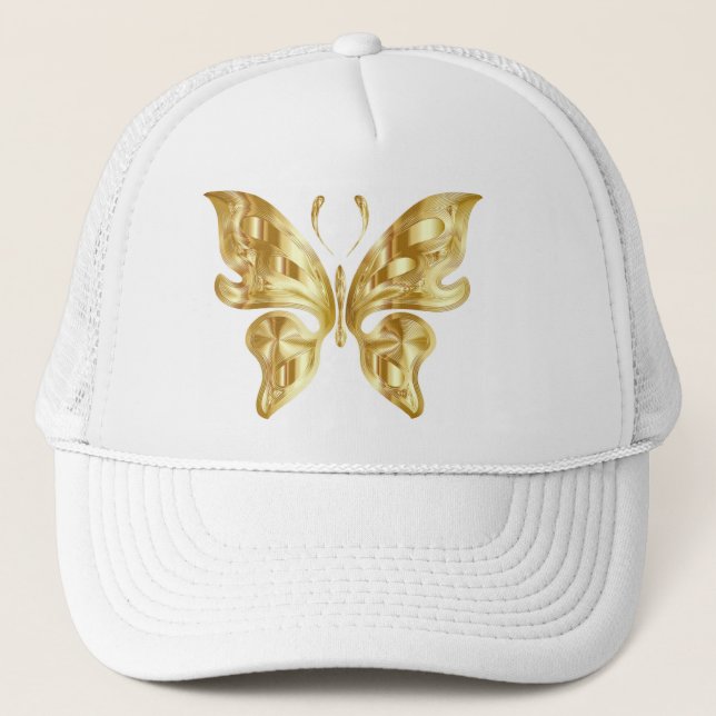 CASQUETTE GOLDEN BUTTERFLY (Devant)
