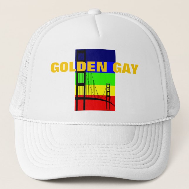 Casquette Golden Gay - Golden Gate (Devant)