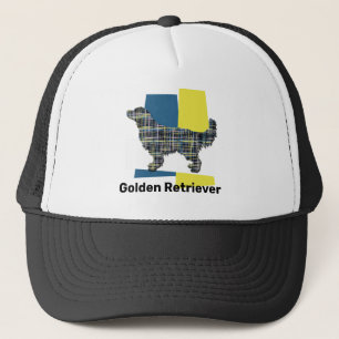 Casquette Golden Retriever Chien Silhouette Chien Tricolore 