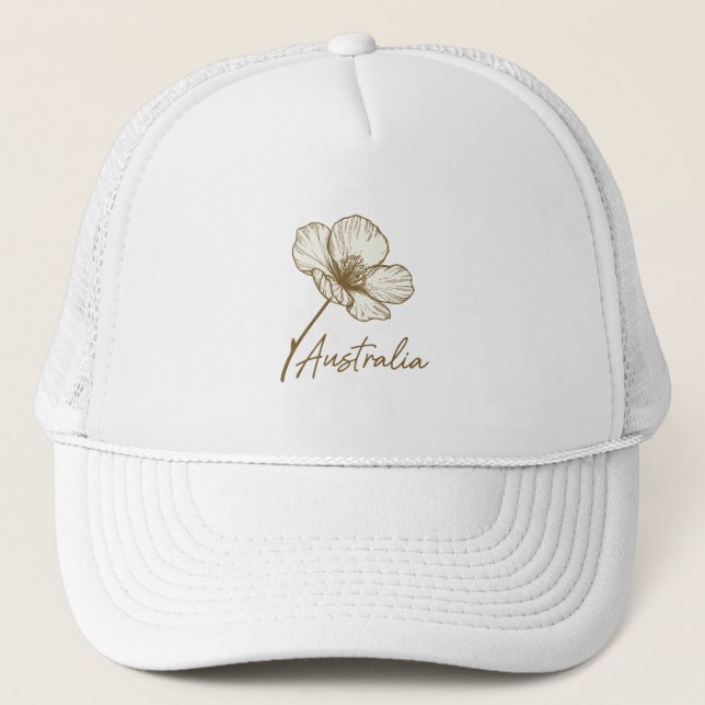 Casquette Golden Wattle Australia Day 2026 (Devant)